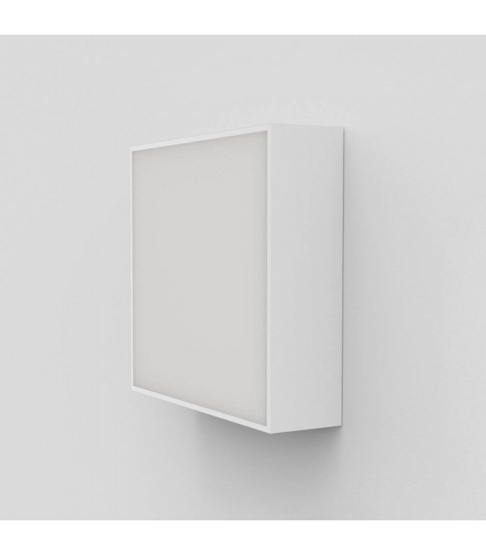 LED Outdoor Wall Light Textured White IP65 - 4