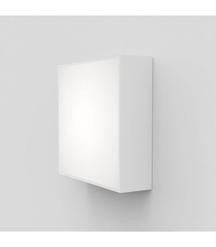 LED Outdoor Wall Light Textured White IP65 - 5