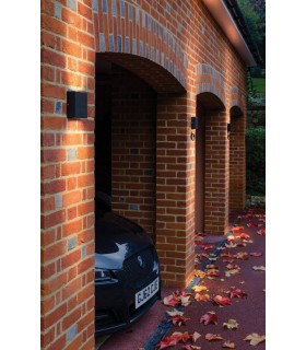 LED Outdoor Wall Light Textured White IP54 - 2