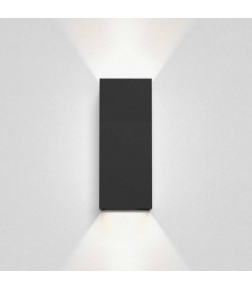 LED Wall Light Textured Black - 2