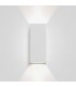 LED Wall Light Textured White - 2
