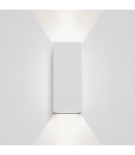 LED Wall Light Textured White - 2