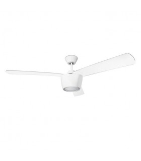 LED 1 Light Ceiling Fan White - 1