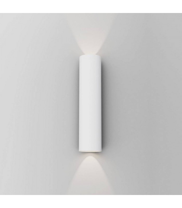 LED Wall Light Textured White - 2