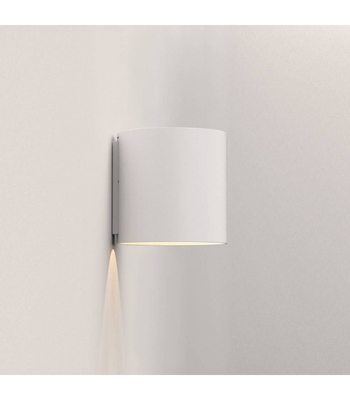 LED Wall Light Textured White - 3