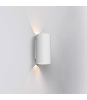 LED Wall Light Textured White - 2