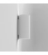 LED Wall Light Textured White - 3