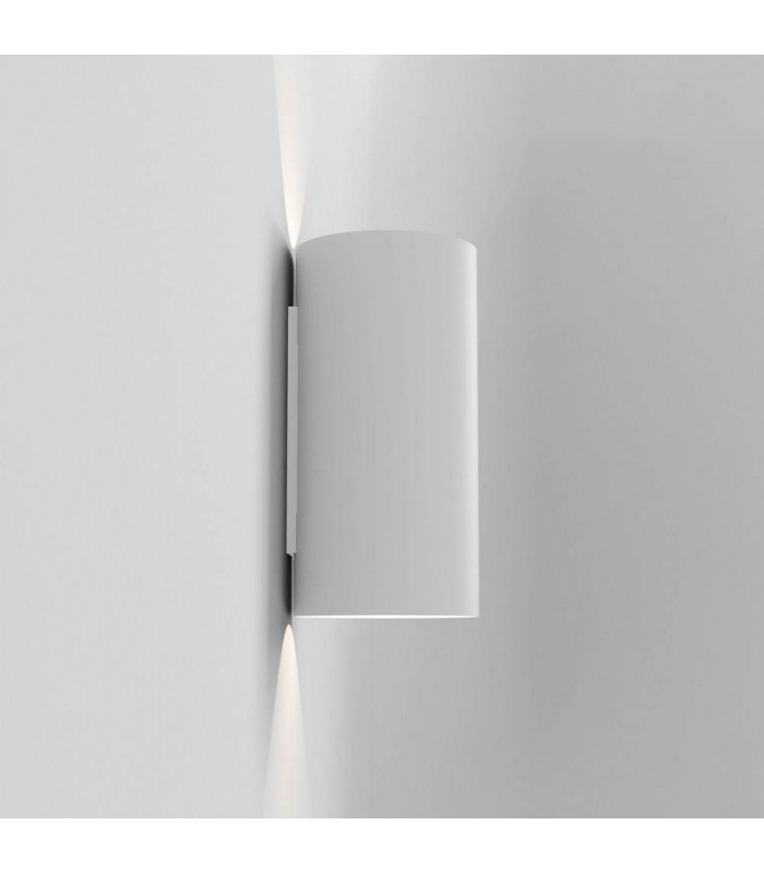 LED Wall Light Textured White - 3