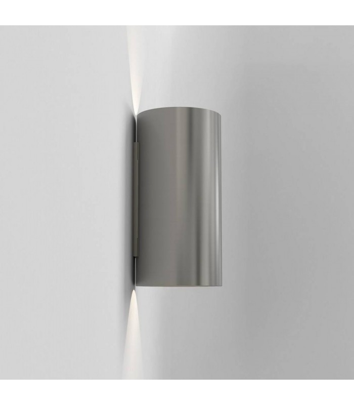 LED Wall Light Matt Nickel - 3