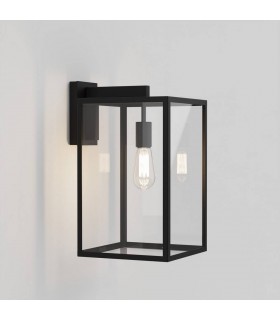Outdoor Wall Light Textured Black IP23, E27 - 2