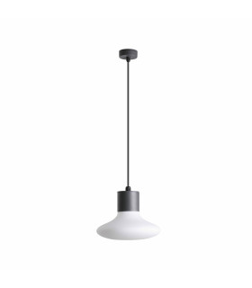 Blubs Outdoor Pendant Ceiling Light Dark Grey 1x E27 IP44-1
