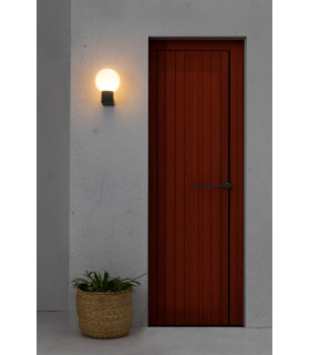 Moon Outdoor Modern Wall Lamp Dark Grey 1x E27 IP44-2