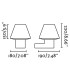 Mistu Outdoor Modern Wall Lamp Dark Grey 1x E27 IP44-2