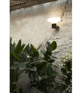 Blubs Outdoor Modern Wall Lamp Dark Grey 1x E27 IP44-2