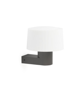 Muffin Outdoor Modern Wall Lamp Dark Grey 1x E27 IP44-1
