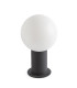 Moon Outdoor Pedestal Light Dark Grey 1x E27 IP44-1