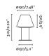 Mistu Outdoor Pedestal Light Dark Grey 1x E27 IP44-2