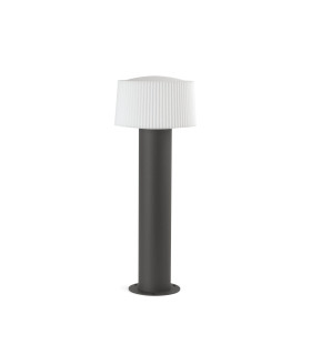 Muffin Outdoor Bollard Dark Grey 1x E27 IP44-1