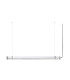 Scuba 120cm Outdoor Pendant Ceiling Light Chrome IP66 3000K-1