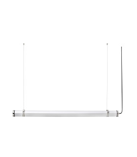 Scuba 120cm Outdoor Pendant Ceiling Light Chrome IP66 3000K-1