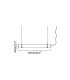 Scuba 120cm Outdoor Pendant Ceiling Light Chrome IP66 3000K-2