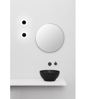 Moy Bathroom Wall Lamp Matt Black IP44 3000K-2