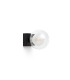 Perla Bathroom Wall Lamp Black 1x G9 IP44-1