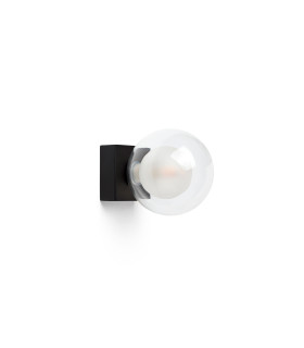 Perla Bathroom Wall Lamp Black 1x G9 IP44-1