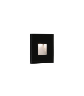 Dart Outdoor Recessed Wall Lamp Matt Black IP65 3000K-1
