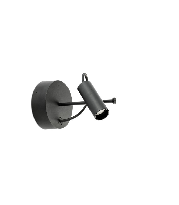 Clap Outdoor Spotlight Black IP65 3000K-1