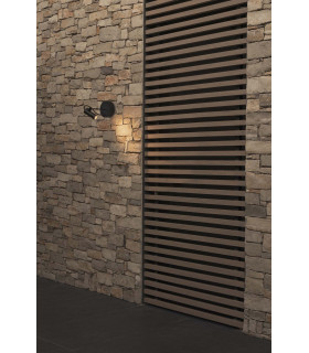 Clap Outdoor Spotlight Black IP65 3000K-2