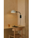 Dominica Dome Wall Lamp Black Beige 1x E27-2