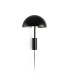 Dominica Dome Wall Lamp Black Black 1x E27-1