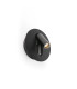 Timit USB C Reading Wall Light Matt Black 2700K-1