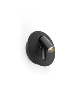 Timit USB C Reading Wall Light Matt Black 2700K-1