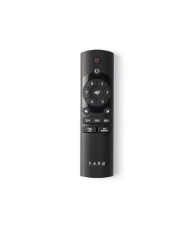 Black remote control
