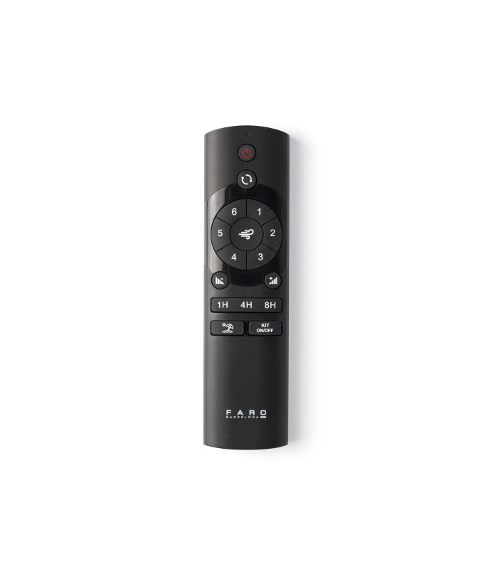 Black remote control