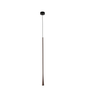 Diana 80 Integrated LED Pendant Ceiling Light Dark Brown 2700K-1