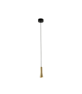 Nina Integrated LED Pendant Ceiling Light Satin Gold 2700K-1