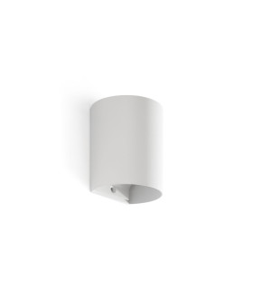 Sole Round Flush Wall Lamp White 1x GU10-1