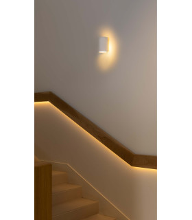 Sole Round Flush Wall Lamp White 1x GU10-2