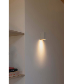 Lune Square Flush Wall Lamp White 1x GU10-2