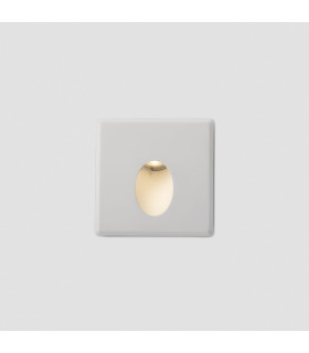 Tuk Plaster Recessed Wall Lamp White 2700K-2
