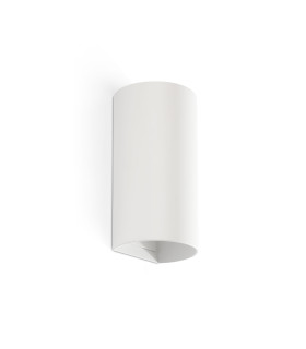 Sole Round Up & Down Wall Lamp White 2x GU10-1