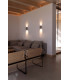 Sole Round Up & Down Wall Lamp Grey 2x GU10-2