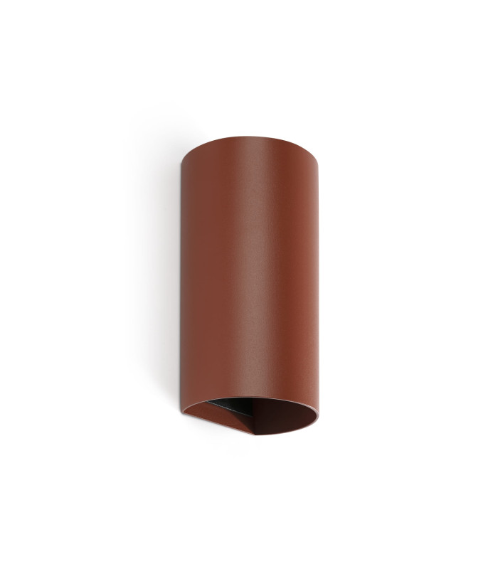 Sole Round Up & Down Wall Lamp Terracotta 2x GU10-1