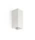 Lune Square Up & Down Wall Lamp White 2x GU10-1