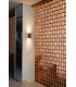 Lune Square Up & Down Wall Lamp Terracotta 2x GU10-2