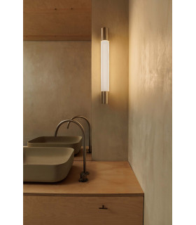 Kiva 60cm Bathroom Wall Lamp Chrome IP44 3000K-2