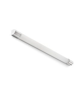 Kiva 120cm Bathroom Wall Lamp Chrome IP44 3000K-1